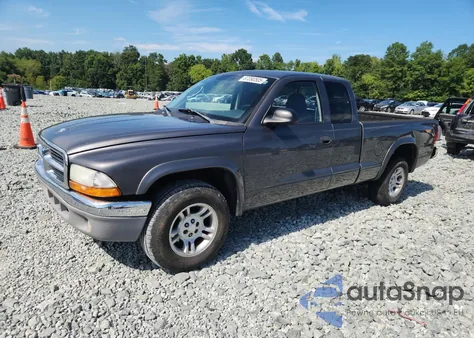 2003 Dodge Dakota Slt из США, поврежденный, VIN 1D7HL42N53S190029